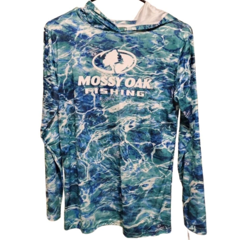 Mossy Oak Women's Blue/Green Hoodie